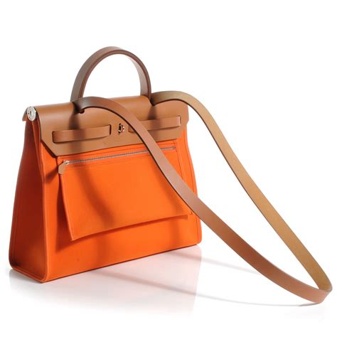 hermes orange herbag|hermes bags for sale.